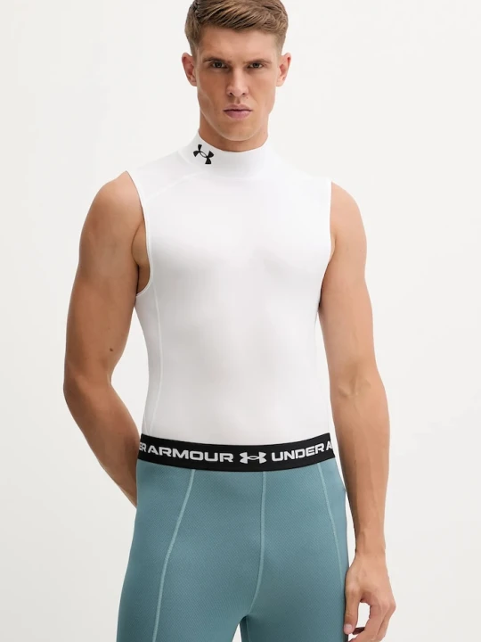 Zdjęcie produktu Under Armour t-shirt treningowy HG Armour Comp Mock biały