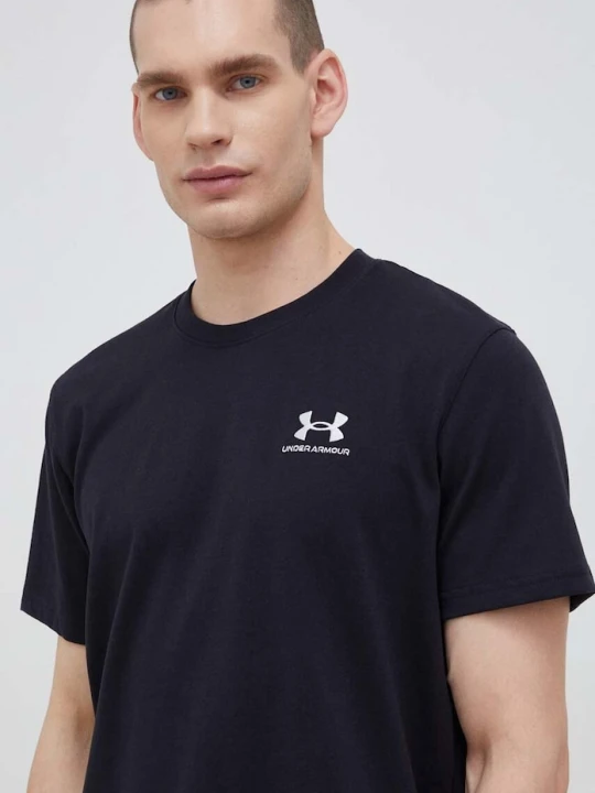 Zdjęcie produktu Under Armour T-shirt treningowy męski UA LOGO EMB HEAVYWEIGHT czarny