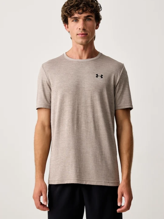 Zdjęcie produktu Under Armour T-shirt treningowy męski Vanish beżowy