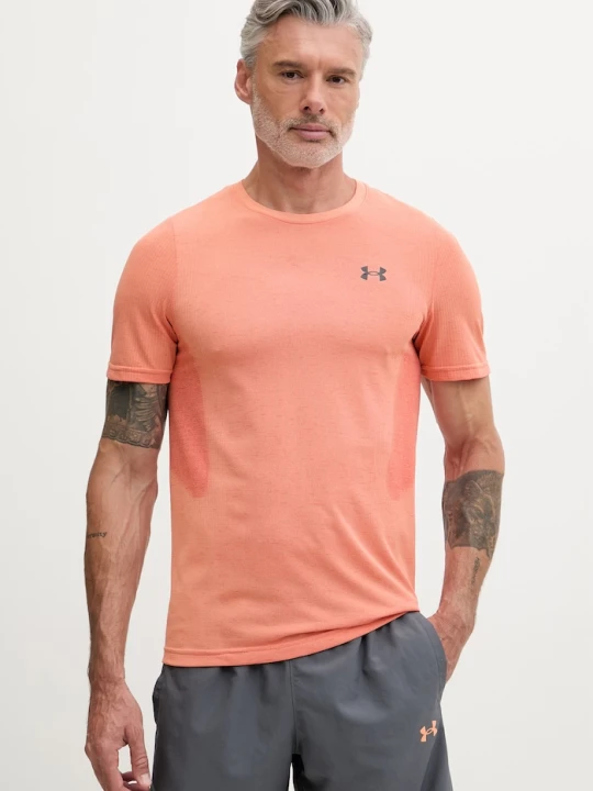 Zdjęcie produktu Under Armour T-shirt treningowy męski Vanish Seamless pomarańczowy