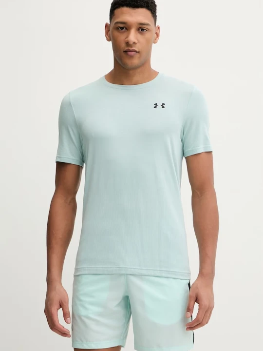 Zdjęcie produktu Under Armour t-shirt treningowy Vanish turkusowy