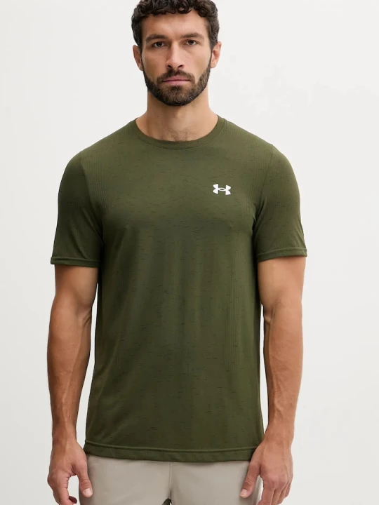 Zdjęcie produktu Under Armour T-shirt treningowy męski Vanish Seamless zielony