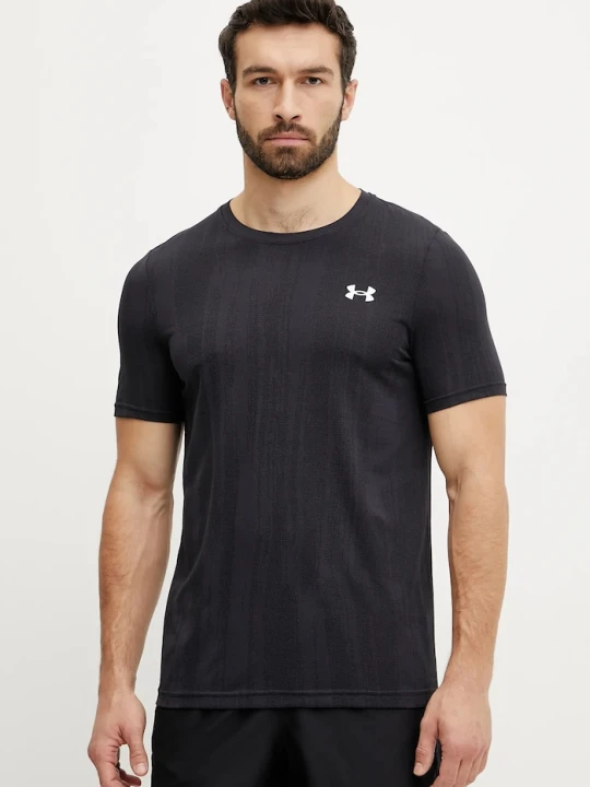 Zdjęcie produktu Under Armour t-shirt treningowy Vanish Seamless granatowy