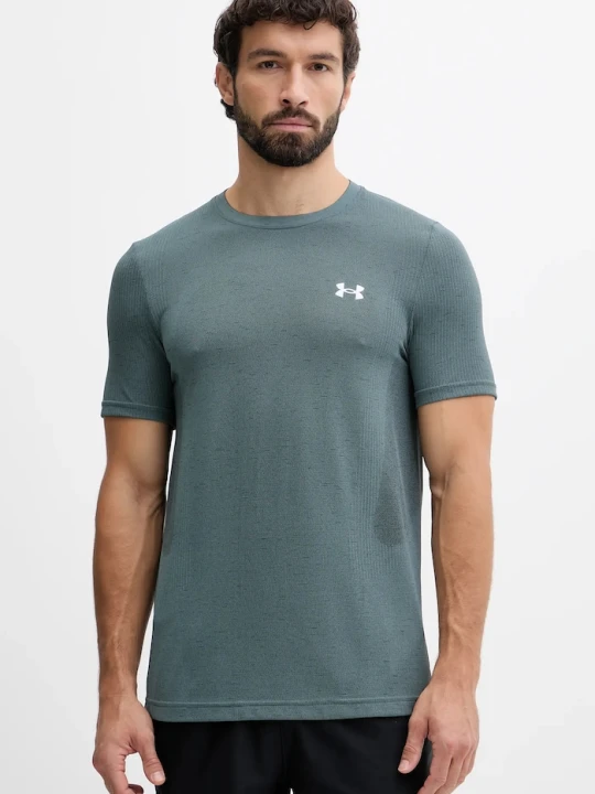 Zdjęcie produktu Under Armour T-shirt treningowy męski Vanish Seamless turkusowy