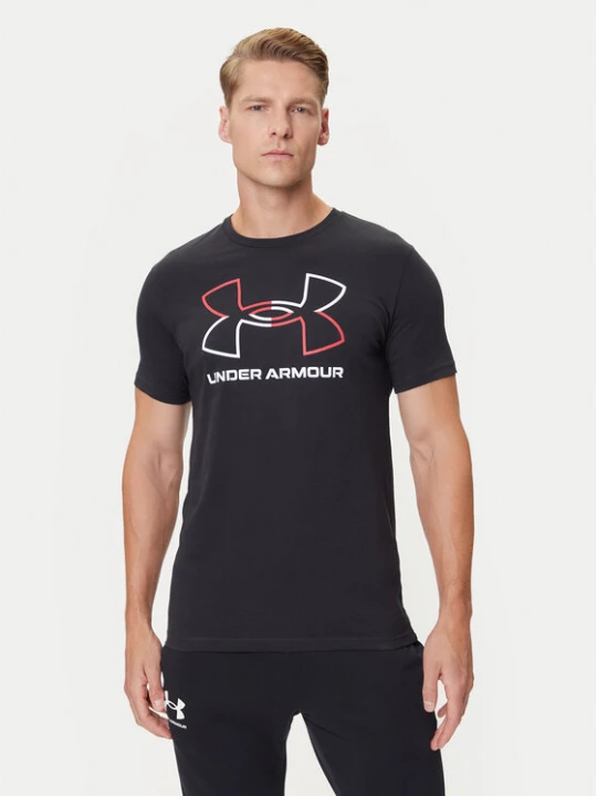 Zdjęcie produktu Under Armour T-Shirt Ua Gl Foundation Update Ss 1382915-001 Czarny Loose Fit