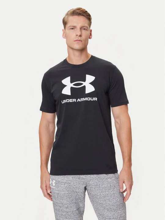 Zdjęcie produktu Under Armour T-Shirt Ua Sportstyle Logo Update Ss 1382911-001 Czarny Loose Fit
