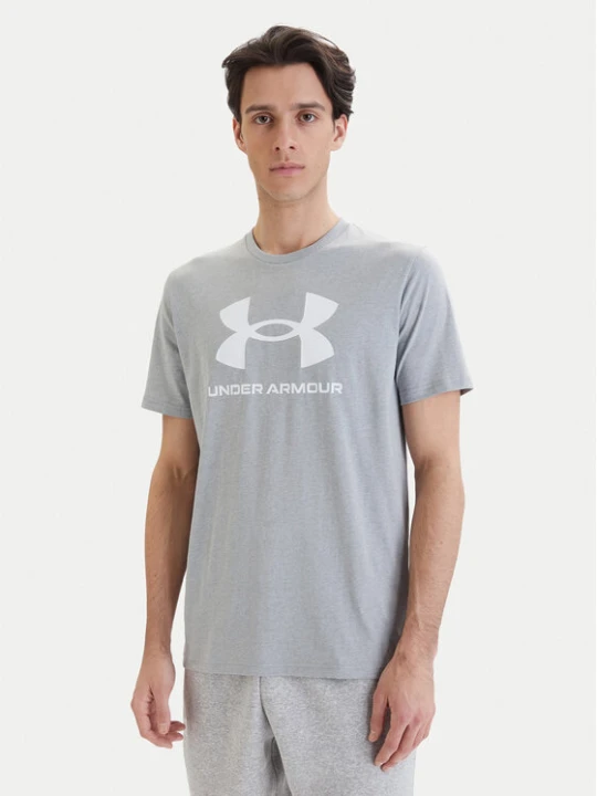 Zdjęcie produktu Under Armour T-Shirt Ua Sportstyle Logo Update Ss 1382911 Szary Loose Fit