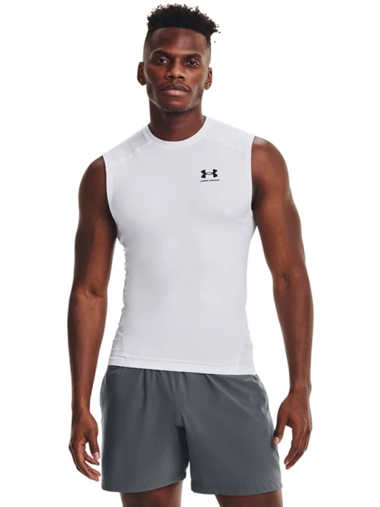 Zdjęcie produktu Under Armour Top funkcyjny w kolorze białym rozmiar: M