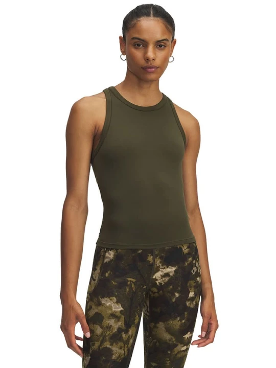 Zdjęcie produktu Under Armour Top funkcyjny w kolorze khaki rozmiar: M