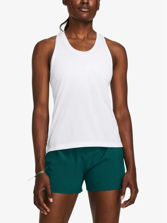 Zdjęcie produktu Under Armour Top "Launch" w kolorze białym do biegania rozmiar: S