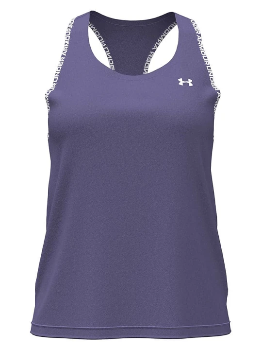 Zdjęcie produktu Under Armour Top sportowy "Tech Knockout" w kolorze fioletowym rozmiar: XS
