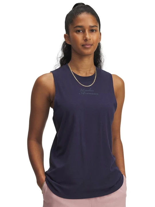 Zdjęcie produktu Under Armour Top sportowy w kolorze granatowym rozmiar: XS