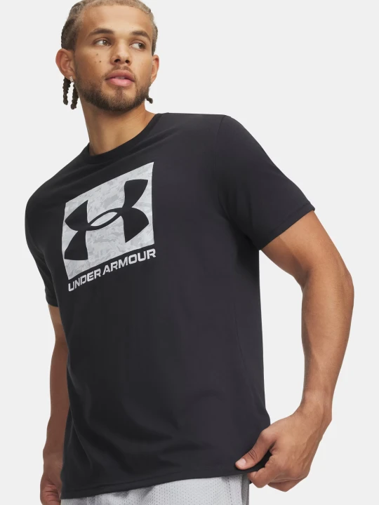 Zdjęcie produktu Under Armour UA ABC CAMO BOXED LOGO SS Koszulka męska Czarny