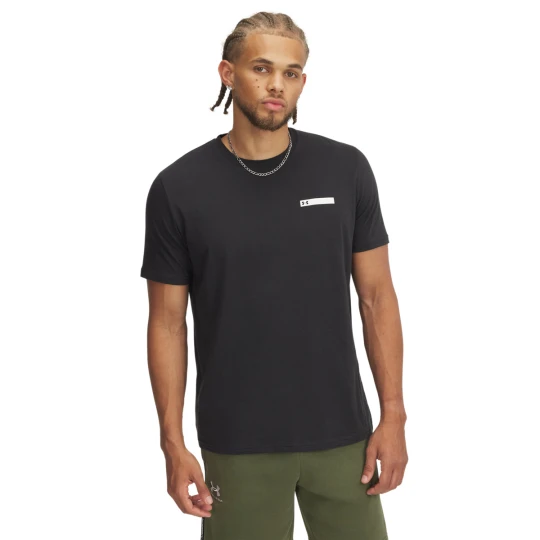 Zdjęcie produktu Under Armour UA M LC STRIP LOGO SS Koszulka męska Czarny