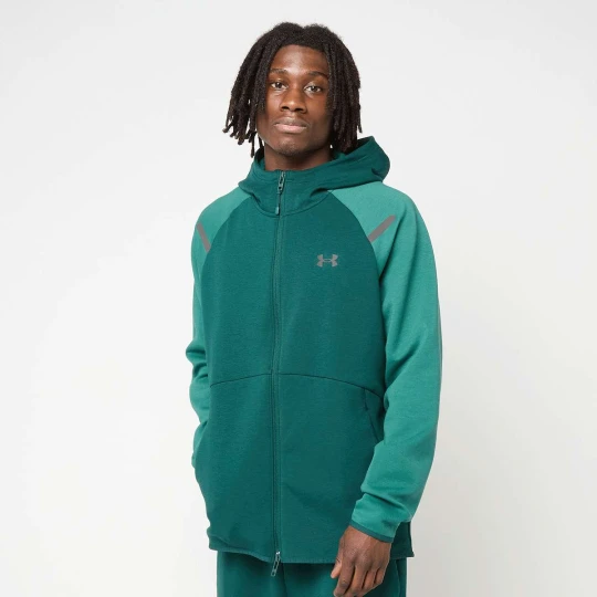 Zdjęcie produktu Unstoppable Fleece Full-Zip Hoodie Under Armour zielony
