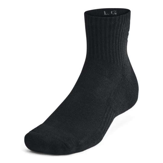 Zdjęcie produktu Under Armour UNISEX UA TC 3PK QTR Skarpety uniseks Czarny