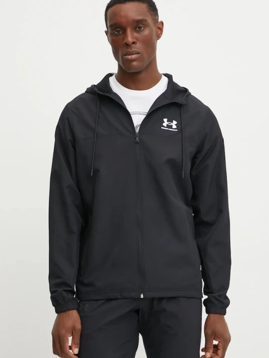 Zdjęcie produktu Under Armour kurtka sportowa męska Rival Terry czarny