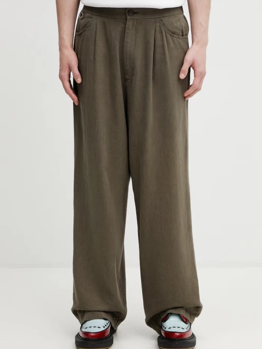 Zdjęcie produktu Undercover PANTS spodnie z dodatkiem lnu męskie