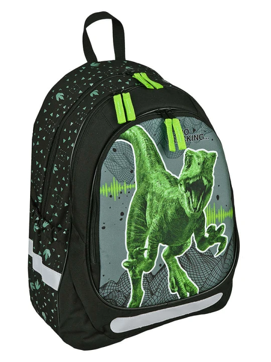 Zdjęcie produktu Undercover Tornister "Jurassic World" w kolorze czarno-zielonym - 31 x 43 x 19 cm rozmiar: onesize