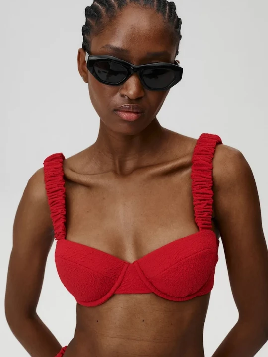 Zdjęcie produktu Undress Code biustonosz kąpielowy Capri Sun Bikini Top czerwony
