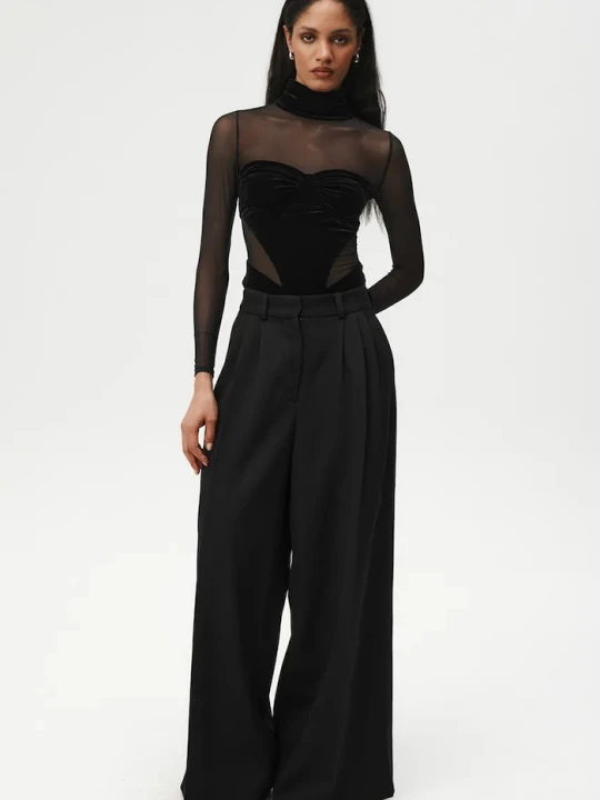 Zdjęcie produktu Undress Code body damskie After Dark Bodysuit Thong czarny