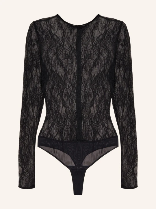 Zdjęcie produktu Undress Code Body Na Ramiączkach Body Electric schwarz CZARNY