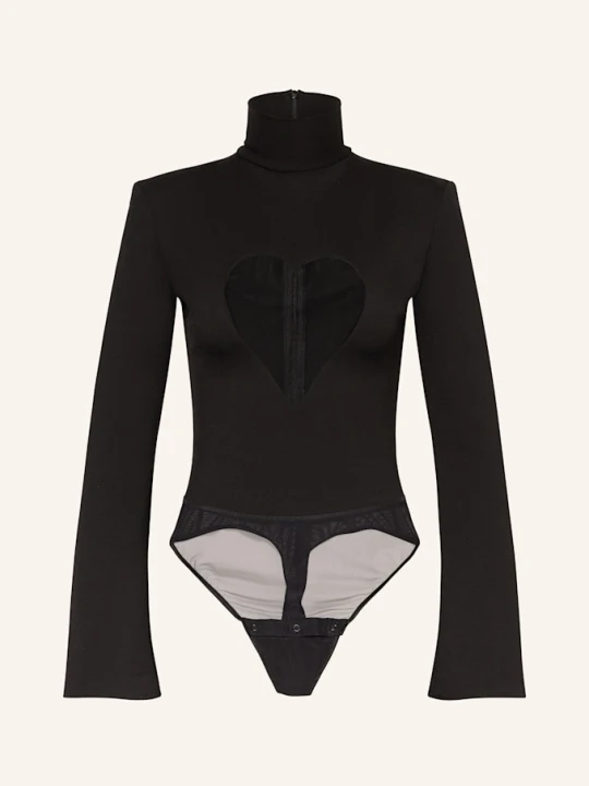 Zdjęcie produktu Undress Code Body Ze Stringami Heart Out schwarz CZARNY