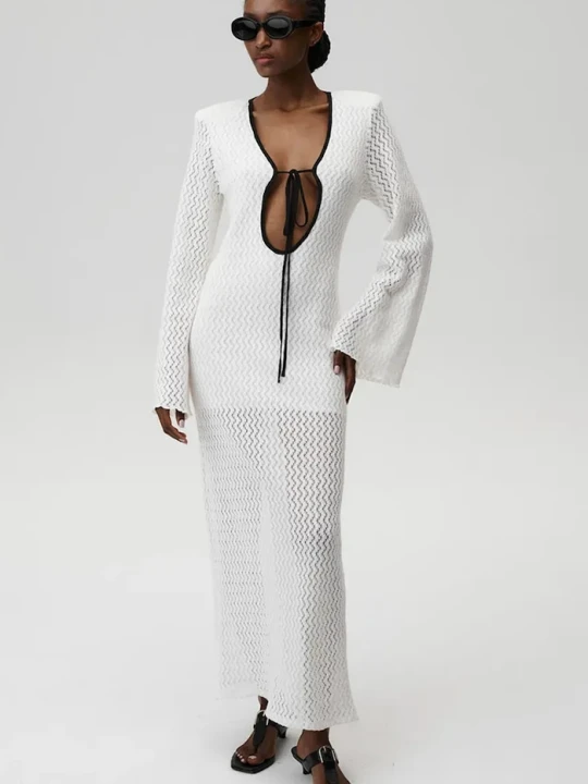 Zdjęcie produktu Undress Code sukienka bawełniana Venice Dress biały