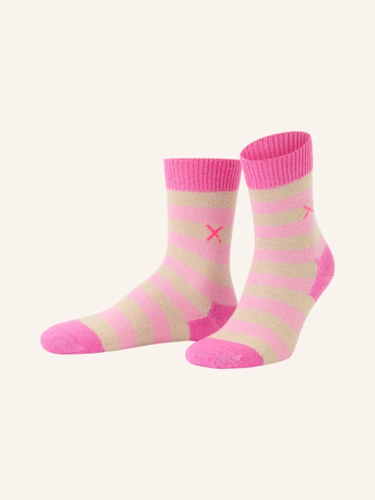 Zdjęcie produktu Unio Skarpety Cosy Glitzi Z Błyszczącą Przędzą pink