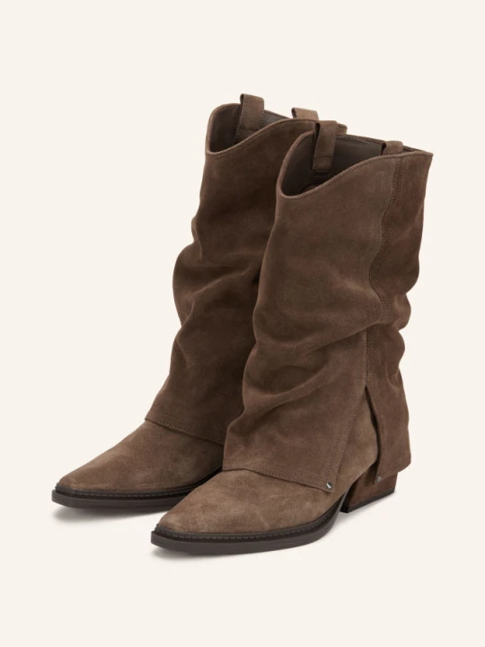 Zdjęcie produktu Unisa Kowbojki Guria Z Nitami beige
