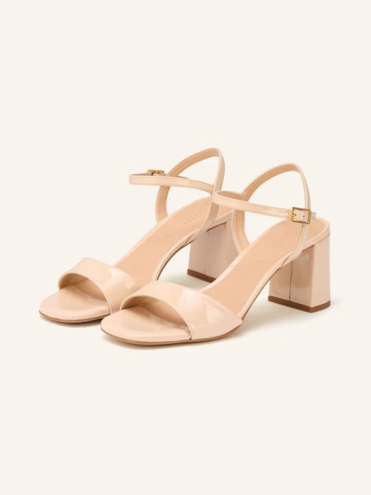 Zdjęcie produktu Unisa Lakierowane Sandały Moraty beige
