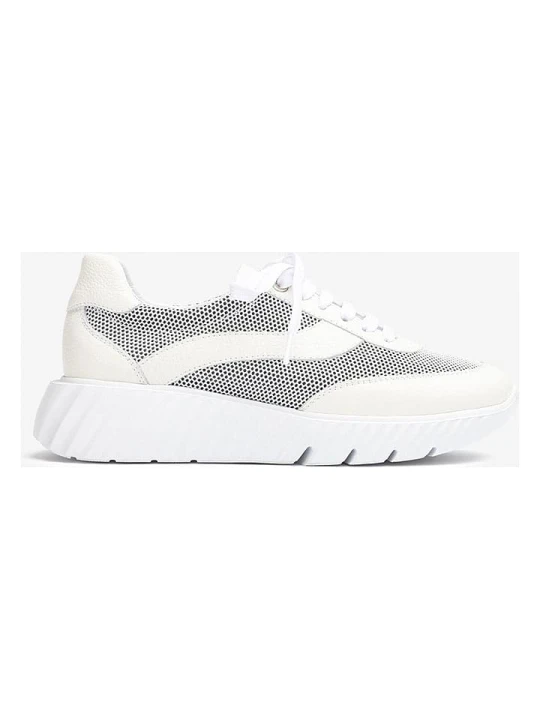 Zdjęcie produktu Unisa Skórzane sneakersy w kolorze białym rozmiar: 37
