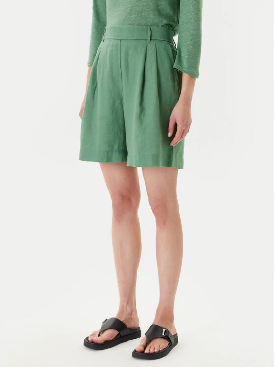 Zdjęcie produktu United Colors Of Benetton Bermudy 4AGHD901V Zielony Relaxed Fit