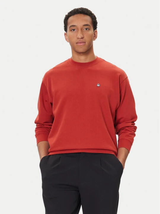 Zdjęcie produktu United Colors Of Benetton Bluza 342ZU1093 Bordowy Regular Fit