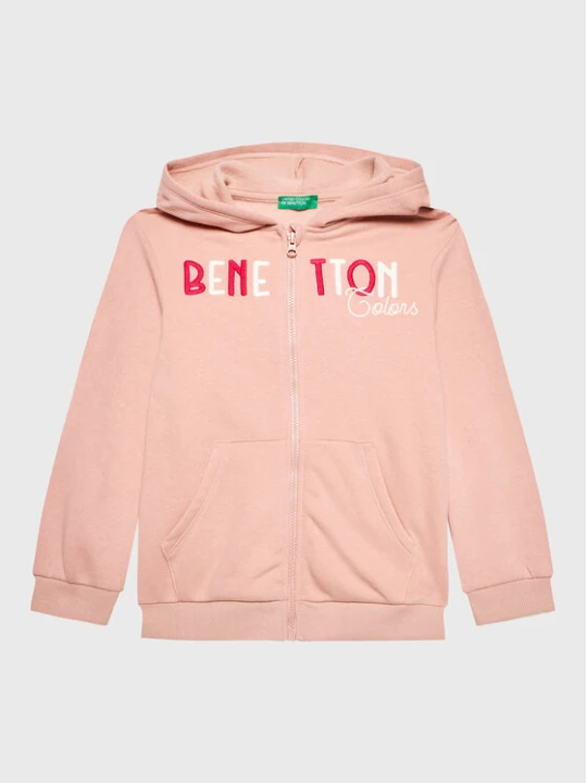Zdjęcie produktu United Colors Of Benetton Bluza 35TMG501H Różowy Regular Fit