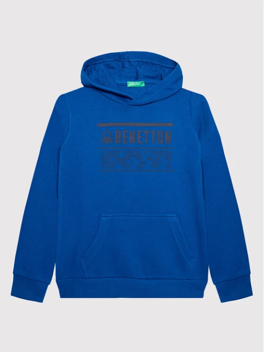 Zdjęcie produktu United Colors Of Benetton Bluza 3J68C200V Granatowy Regular Fit