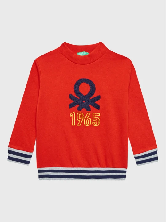 Zdjęcie produktu United Colors Of Benetton Bluza 3J68G104C Czerwony Regular Fit