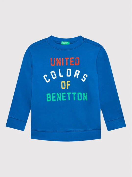 Zdjęcie produktu United Colors Of Benetton Bluza 3J70G104B Niebieski Regular Fit