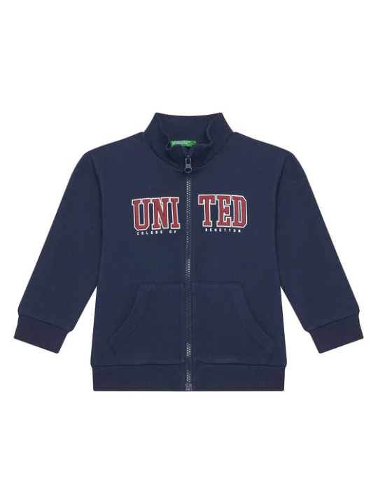 Zdjęcie produktu United Colors Of Benetton Bluza 3J70G5033 Granatowy Regular Fit