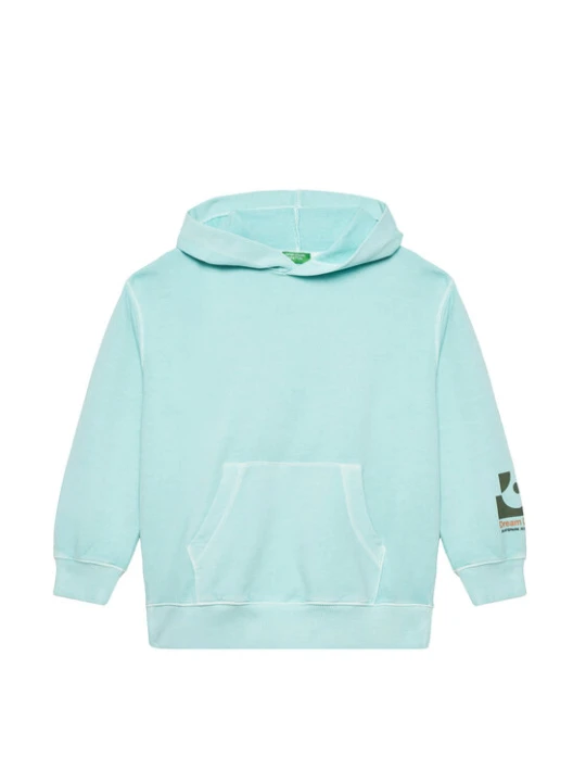 Zdjęcie produktu United Colors Of Benetton Bluza 3WITC204G Niebieski Relaxed Fit