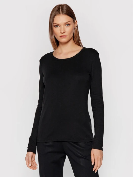 Zdjęcie produktu United Colors Of Benetton Bluzka 3GA2E16F9 Czarny Regular Fit