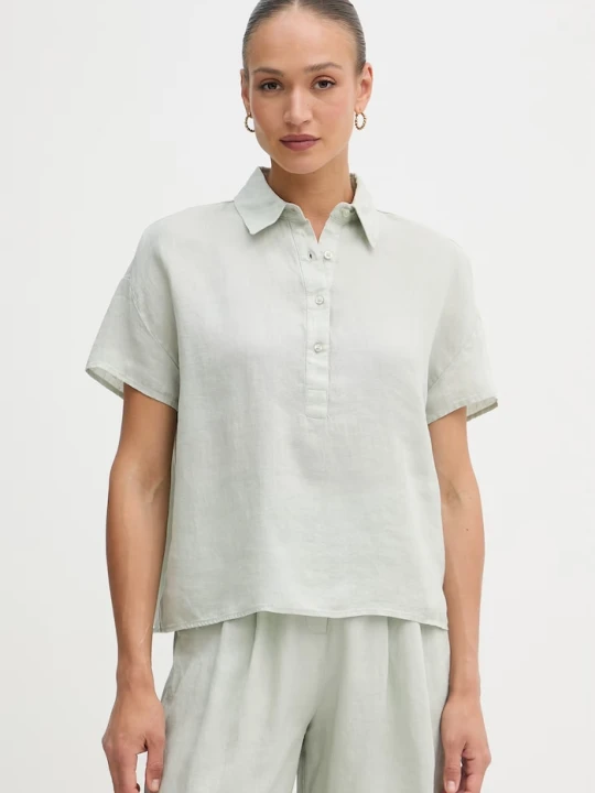 Zdjęcie produktu United Colors of Benetton bluzka damska lniana