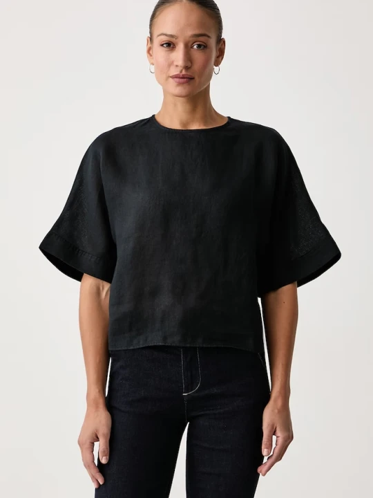 Zdjęcie produktu United Colors of Benetton bluzka damska lniana