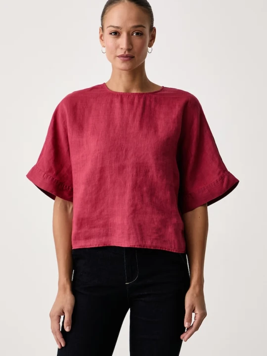Zdjęcie produktu United Colors of Benetton bluzka damska lniana