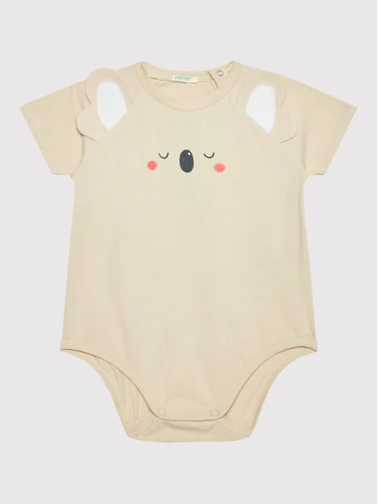 Zdjęcie produktu United Colors Of Benetton Body dziecięce 3P4ZAB001 Beżowy Regular Fit