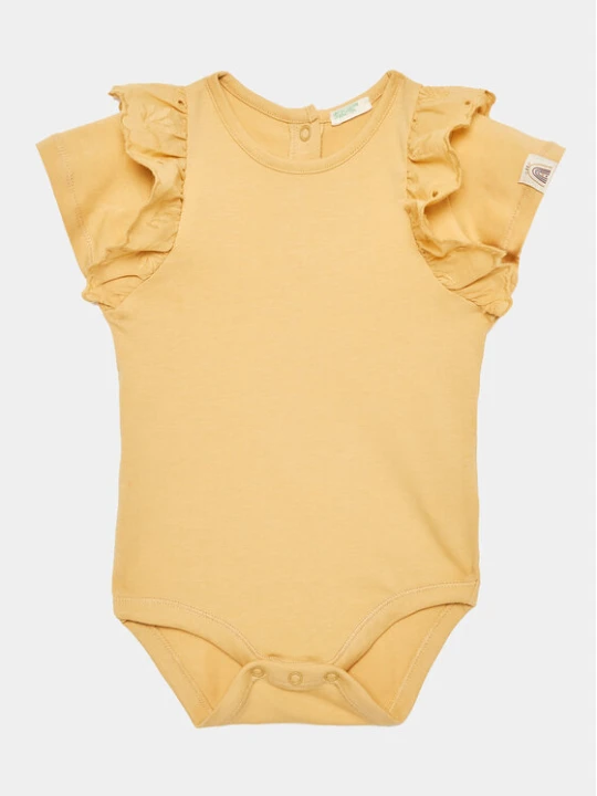 Zdjęcie produktu United Colors Of Benetton Body dziecięce 3P4ZAB00D Żółty Regular Fit