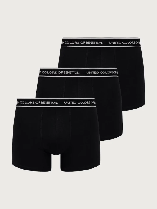 Zdjęcie produktu United Colors of Benetton bokserki dopasowane męskie bawełniane z elastanem 3-pack