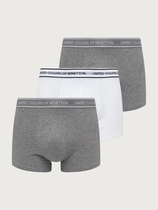 Zdjęcie produktu United Colors of Benetton bokserki dopasowane męskie bawełniane z elastanem 3-pack