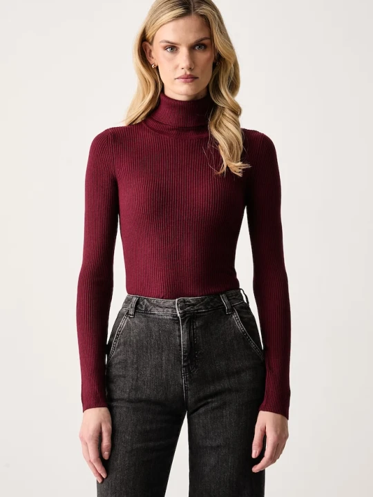 Zdjęcie produktu United Colors of Benetton golf damski z dodatkiem wełny