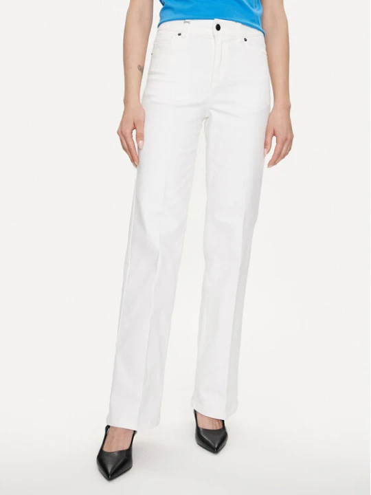 Zdjęcie produktu United Colors Of Benetton Jeansy 49FWDE01S Biały Flare Fit